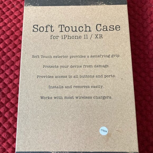 RAE DUNN BYE Soft Touch Case Phone Protector - Picture 2 of 2